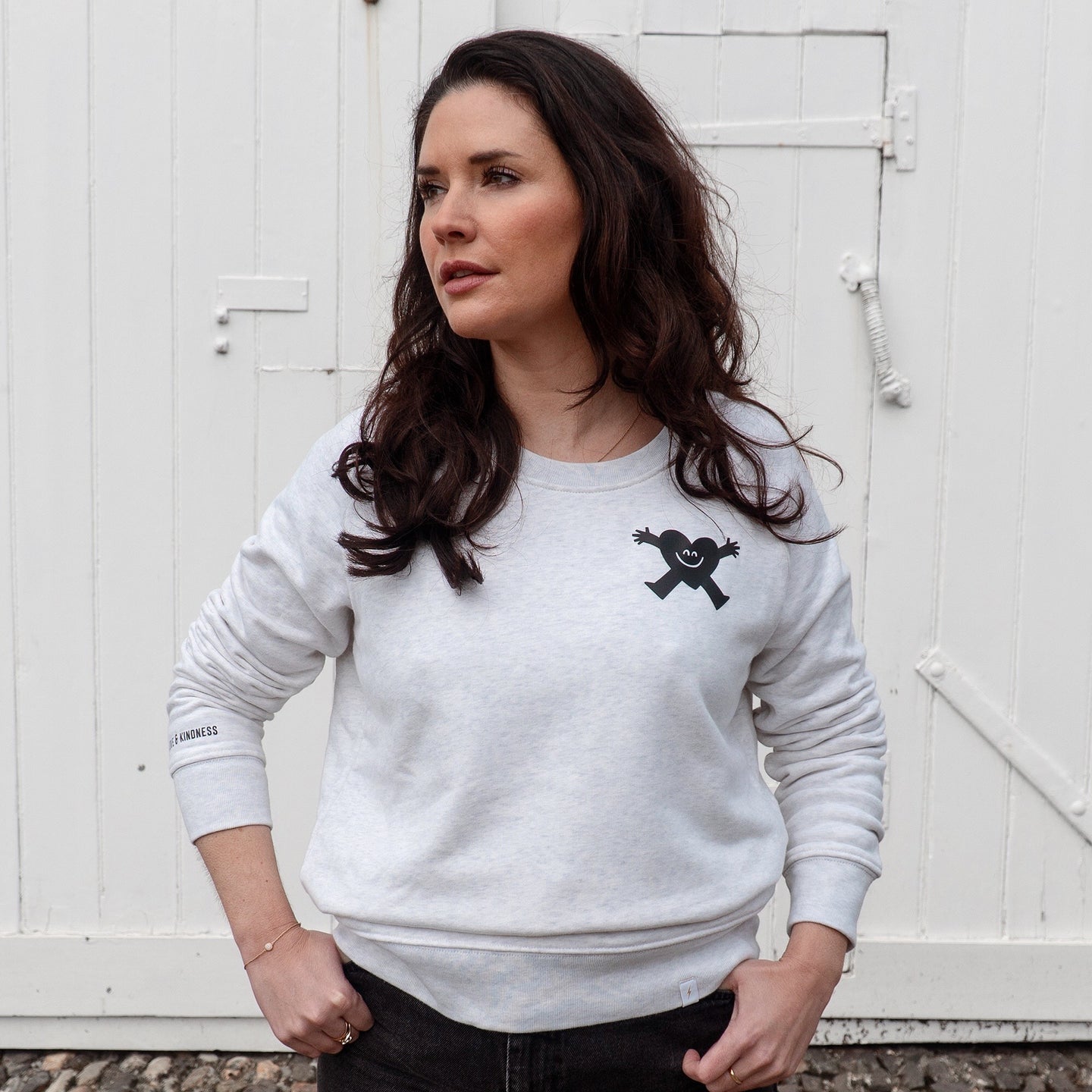 Love & Kindness Sweatshirt – Pastel Marl WAS £49.00