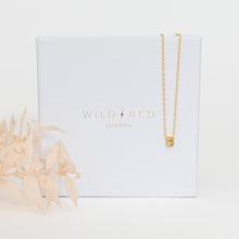 Initial Pendant Necklace - B