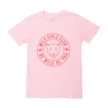 Wild Boys/Girls Club T-shirt  –  Pink & Red WAS £18