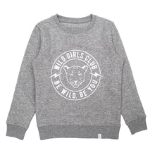 Wild Boys/Girls Club Sweatshirt  –  Grey & White WAS £32