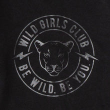 Wild Girls Club Sweatshirt – Black & Black WAS £49