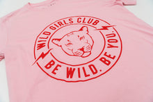 Wild Boys/Girls Club T-shirt  –  Pink & Red WAS £18