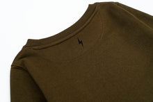 Wild Boys/Girls Club Sweatshirt  –  Khaki & Black WAS £32