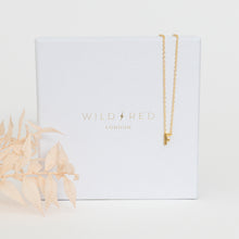 Initial Pendant Necklace - F