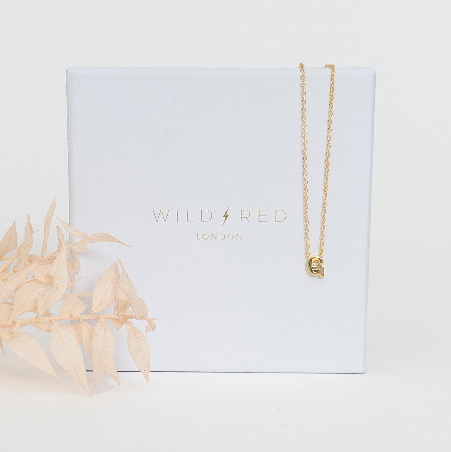 Initial Pendant Necklace - G