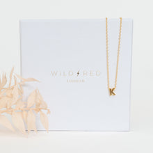 Initial Pendant Necklace - K