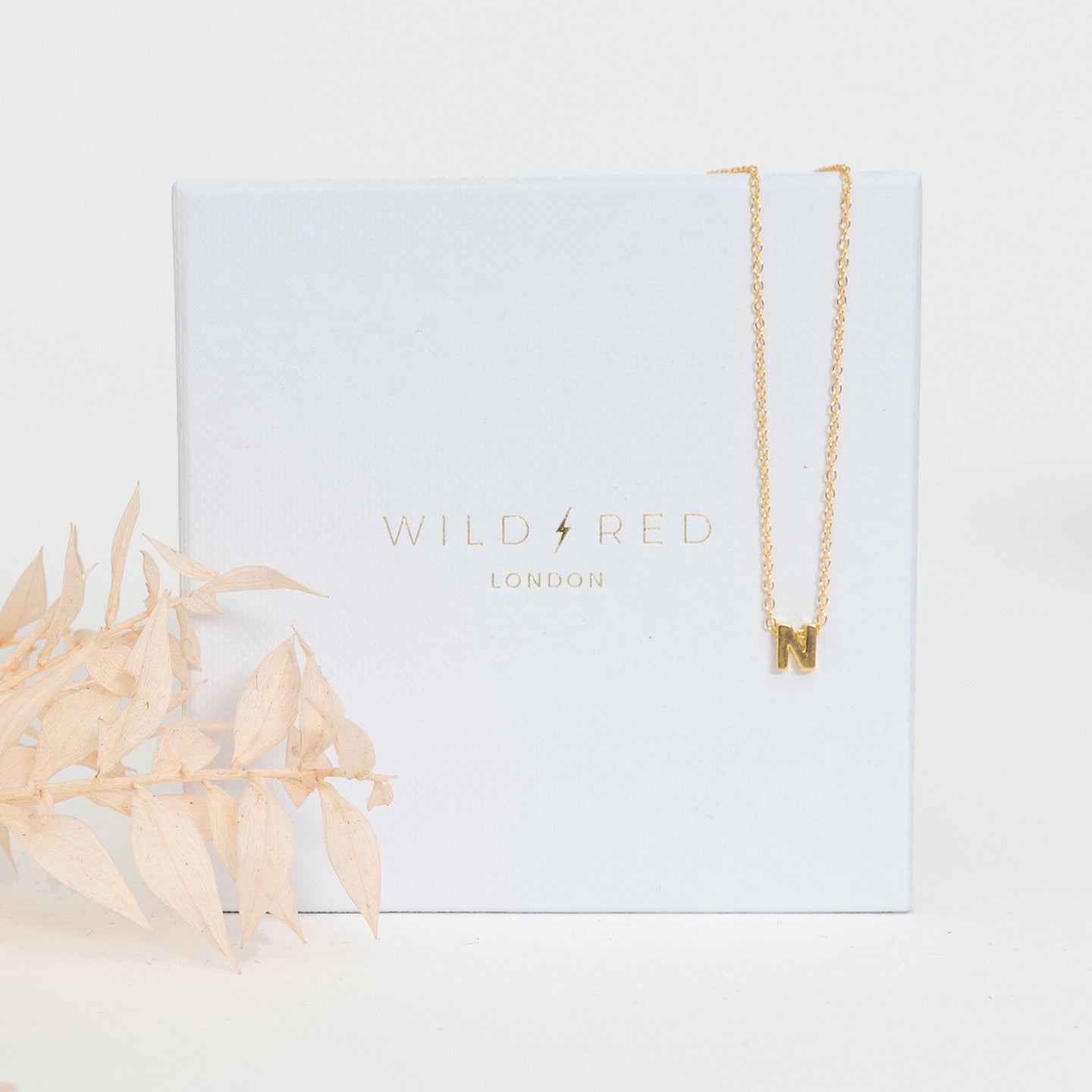 Initial Pendant Necklace - N