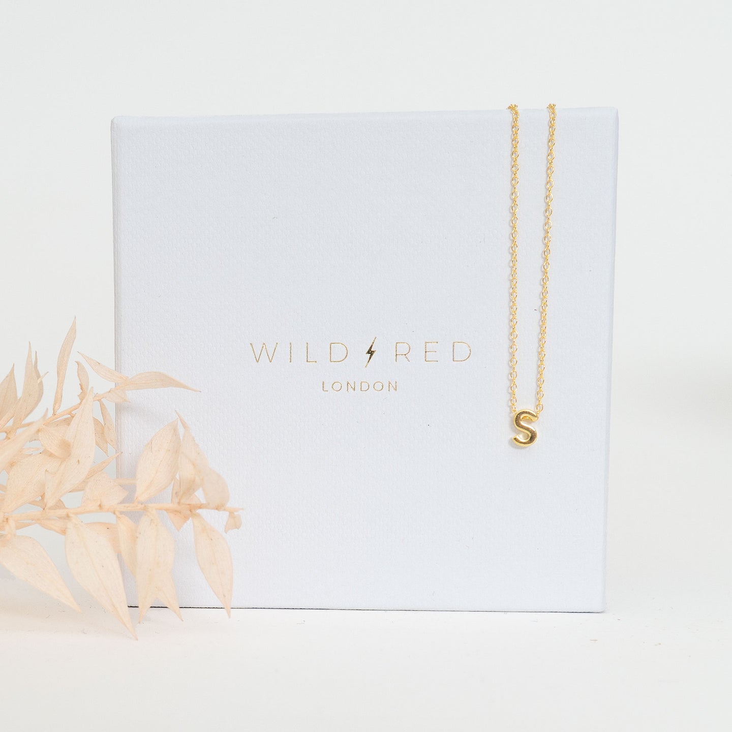 Initial Pendant Necklace - S