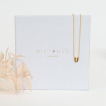 Initial Pendant Necklace - U