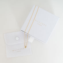 Initial Pendant Necklace - D