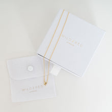 Initial Pendant Necklace - F