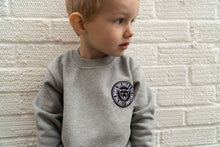 For The Bold, The Brave And The Awesome Badge Sweatshirt  –  Pink Marl WAS £32