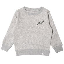 Embroidered 'Wild Kid' Sweatshirt  –  Grey WAS £32