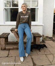 Wild Mama Sweatshirt - Khaki WAS £49