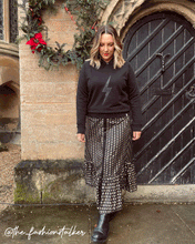 Glitter Bolt Sweatshirt – Black WAS £49.00