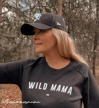 Wild Mama Sweatshirt - Black WAS £49