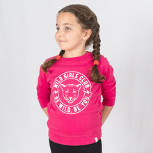 Wild Boys/Girls Club Sweatshirt  –  Raspberry & White WAS £32