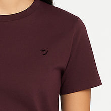 Wild Smile Live Wild- Burgundy T-shirt