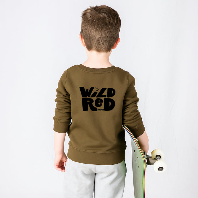 Bubble - Khaki & Black Sweatshirt