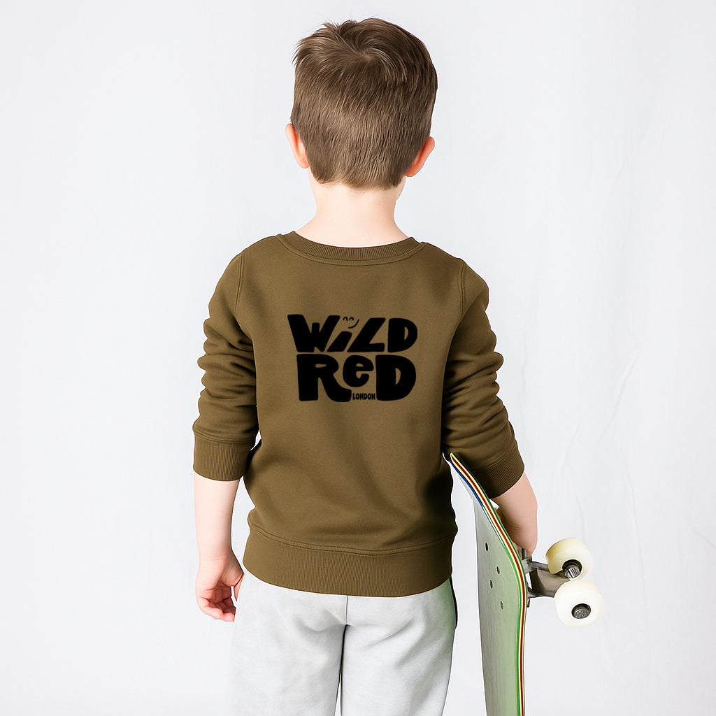 Bubble - Khaki & Black Sweatshirt