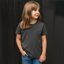 Bubble - Dark Grey & Neon Pink T-shirt