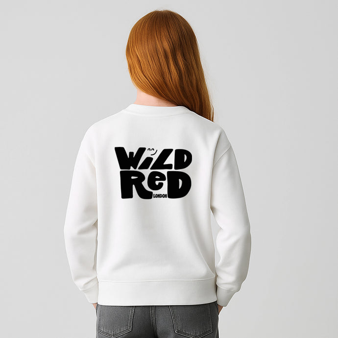 Bubble - White & Black Sweatshirt