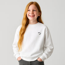 Bubble - White & Black Sweatshirt