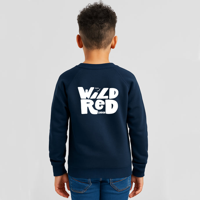 Bubble - Navy & White Sweatshirt