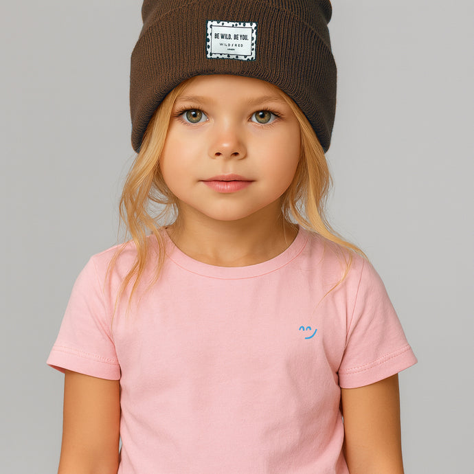 Unisex Kids & Adults Be Wild Be You Beanie Hat - Brown