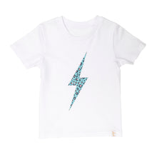Animal Print Bolt T-shirt  –  Turquoise