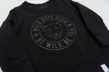 Wild Boys/Girls Club Sweatshirt  –  Black & Black