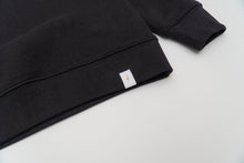 Wild Initial Sweatshirt 3-8 Years  –  Black