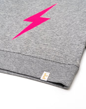 Bolt Sweatshirt – Grey & Neon Pink