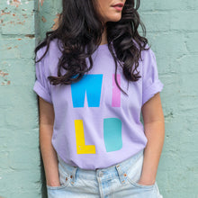 Limited Edition Block Wild T-Shirt - Lilac