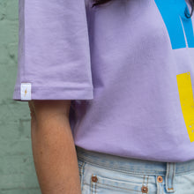 Limited Edition Block Wild T-Shirt - Lilac