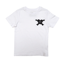 Introducing Our Classic Wild Heart T-shirt - Black / White