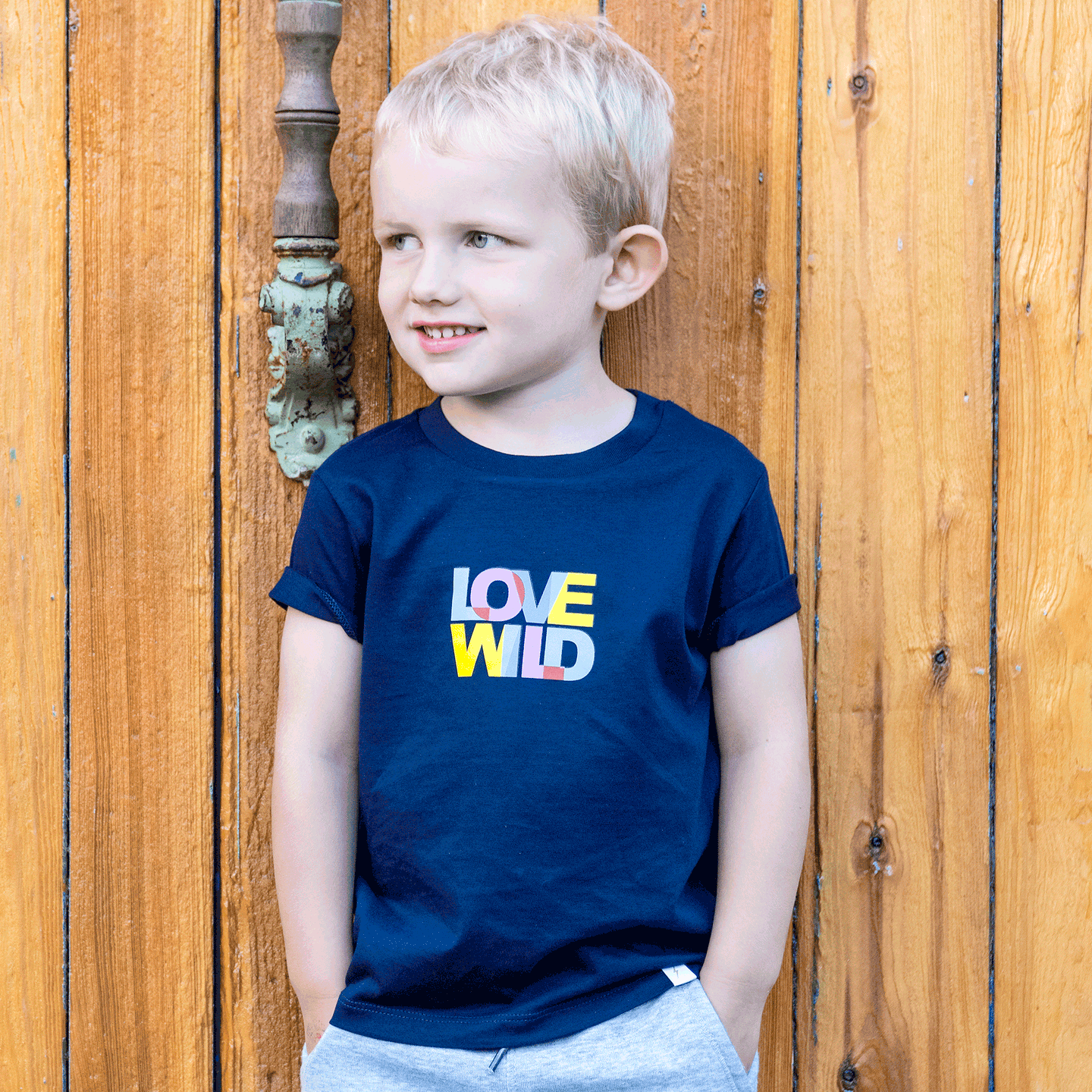 Love Wild T-shirt - Navy