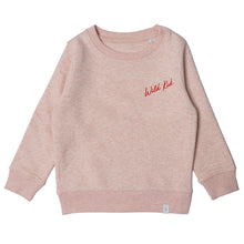 Embroidered 'Wild Kid' Sweatshirt  WAS £32