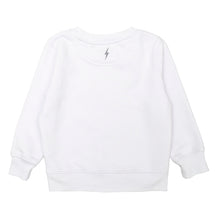 Wild Initial Sweatshirt 9-14 Years  –  White